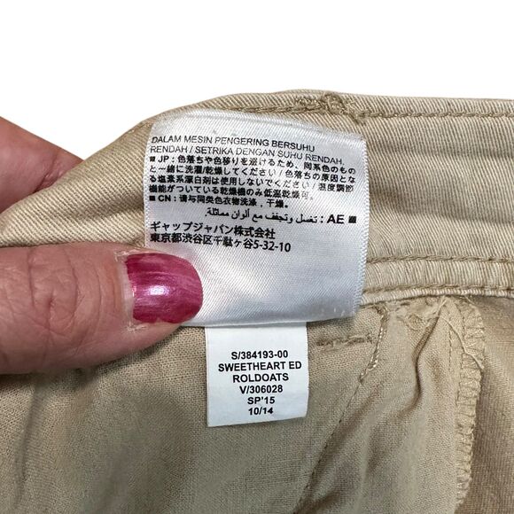 Old Navy Sweetheart Boot Cut Khaki Pants Size 12 - Picture 11 of 11